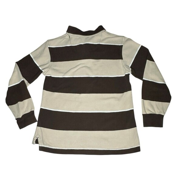 GAP Polo Long Sleeve Shirt Boys Size Small 6-7 - Picture 2 of 3